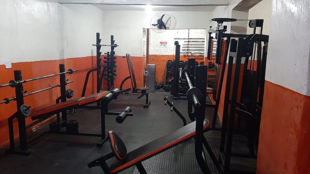 Imagem da estrutura da academia