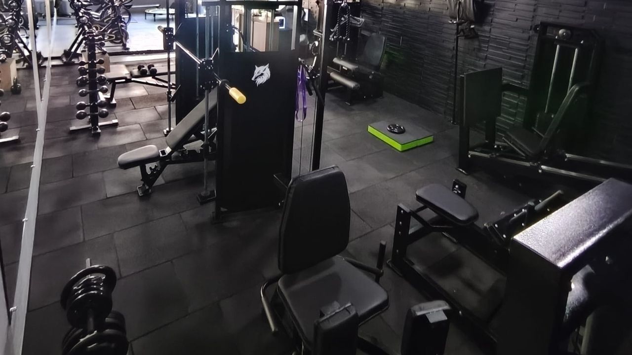 Imagem da estrutura da academia