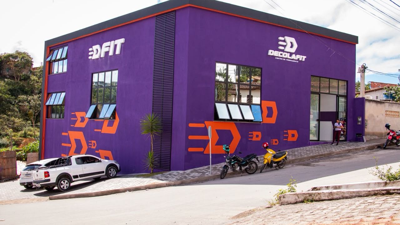 Imagem da estrutura da academia