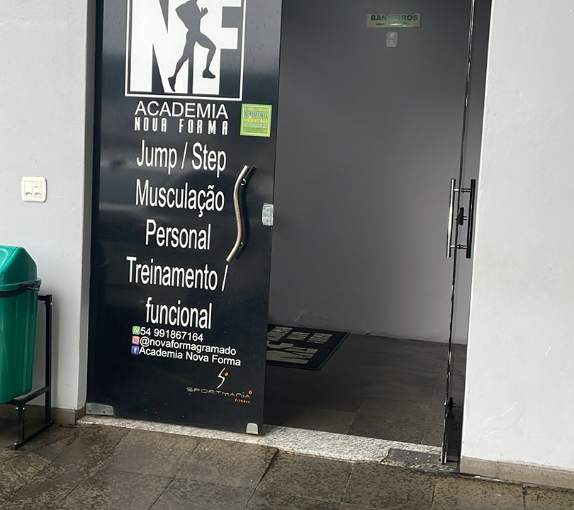 Imagem da estrutura da academia