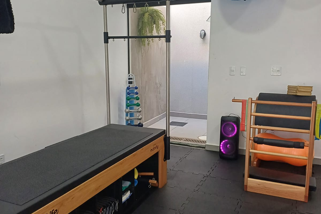 Imagem da estrutura da academia