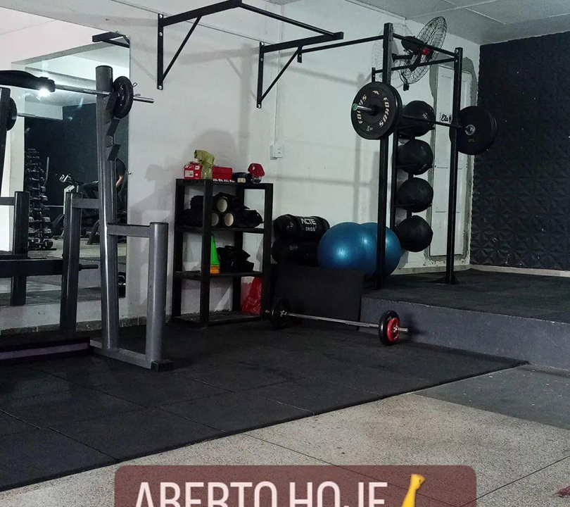 Imagem da estrutura da academia
