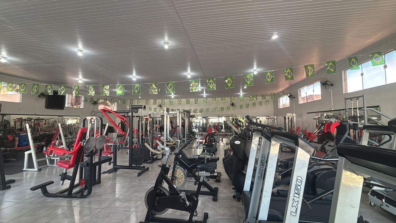 Imagem da estrutura da academia