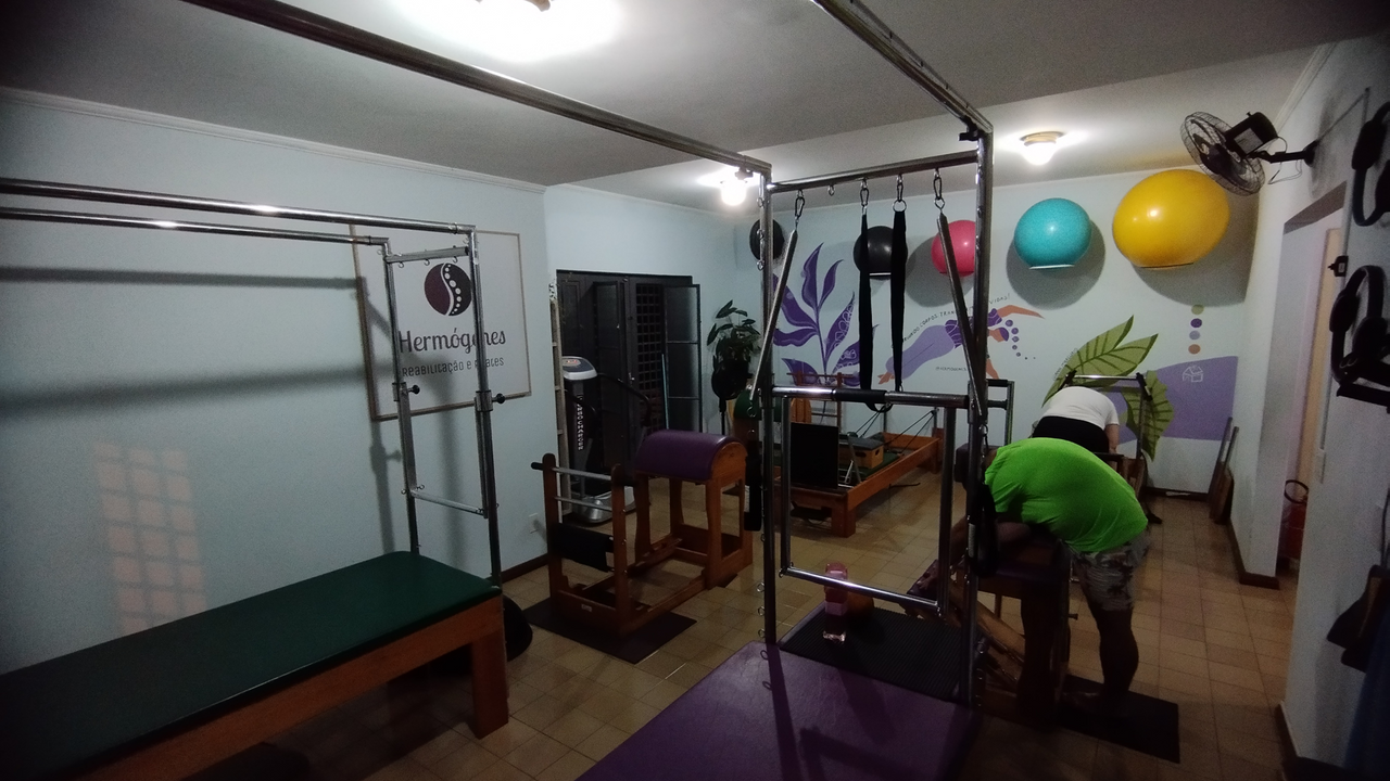 Imagem da estrutura da academia