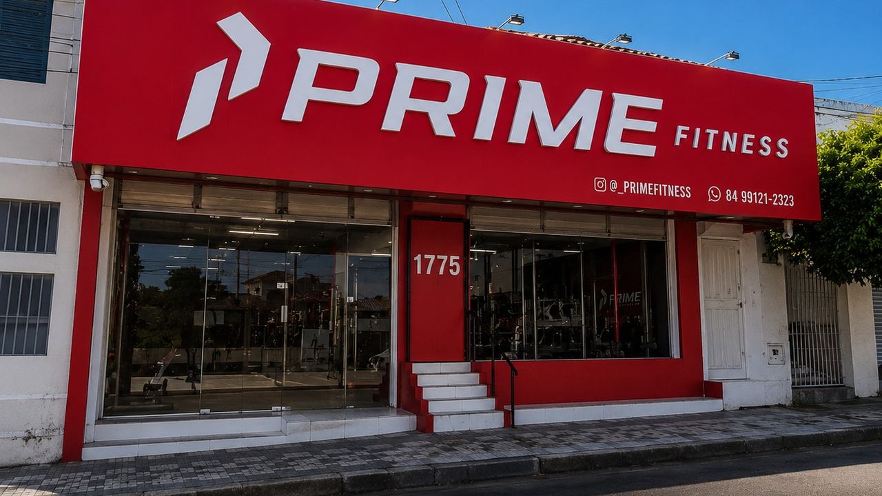Imagem da estrutura da academia