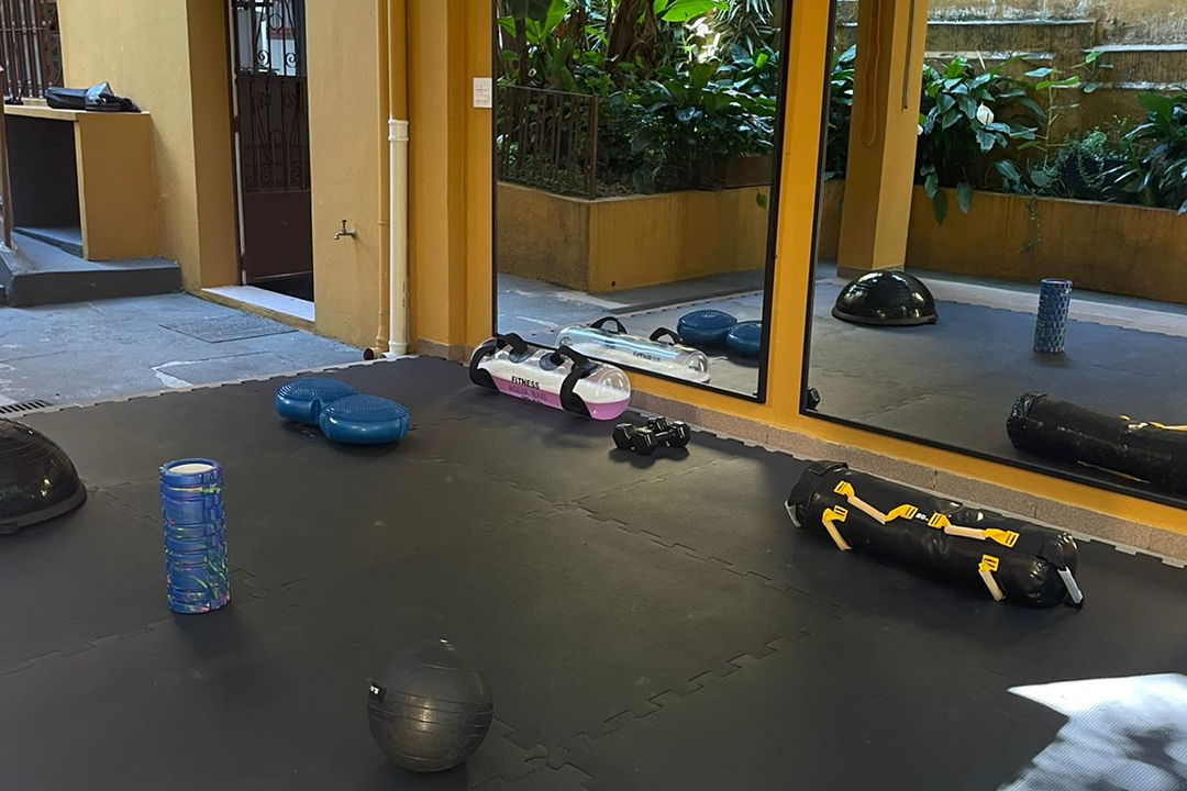 Imagem da estrutura da academia