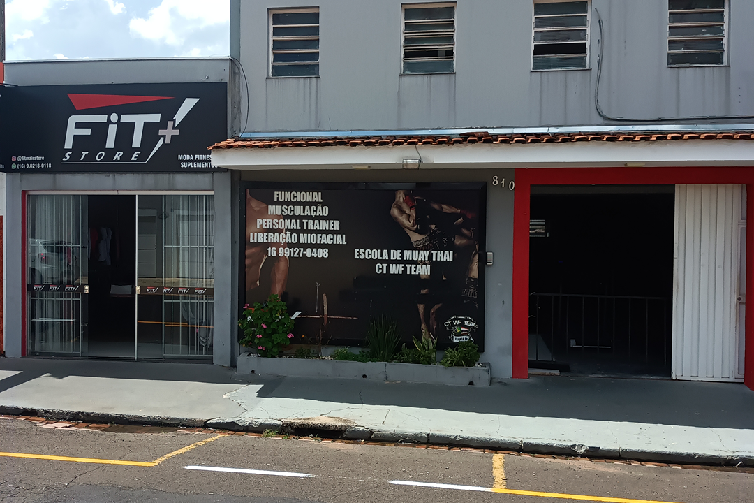 Imagem da estrutura da academia