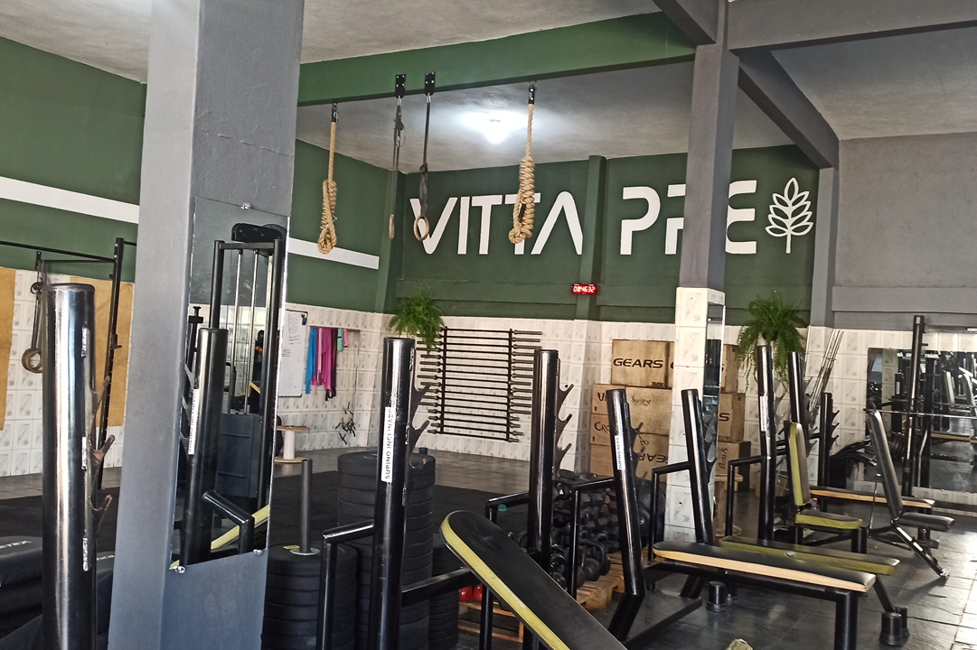 Imagem da estrutura da academia