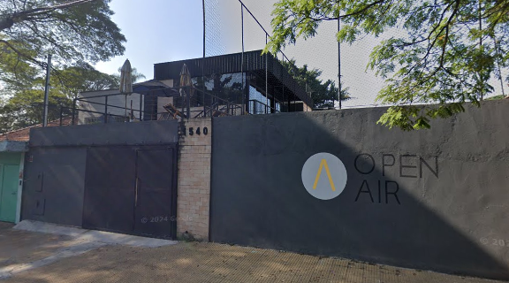Imagem da estrutura da academia