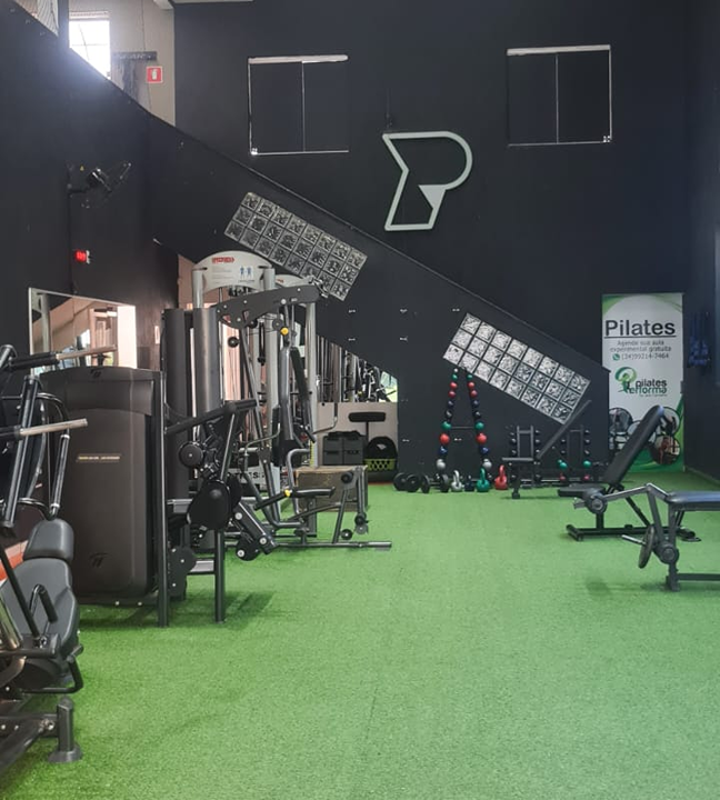 Imagem da estrutura da academia