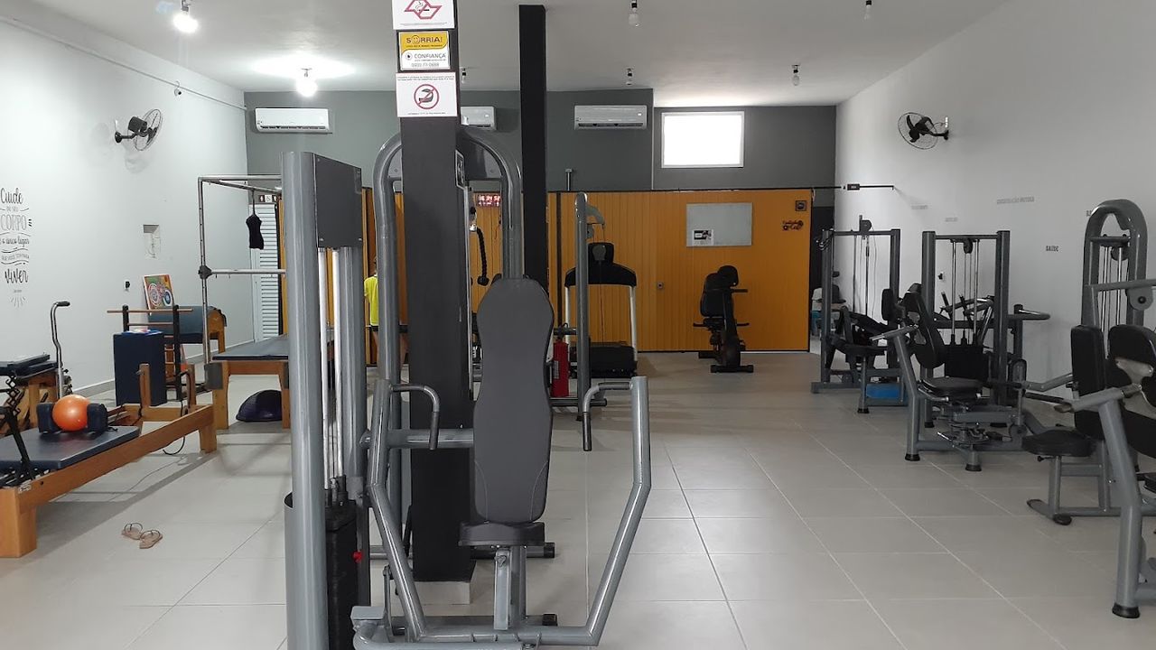 Imagem da estrutura da academia
