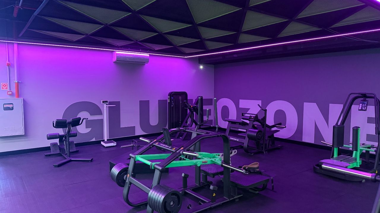 Imagem da estrutura da academia