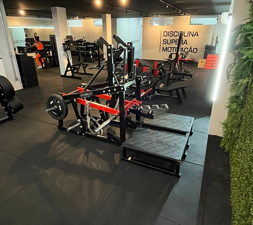 Imagem da estrutura da academia