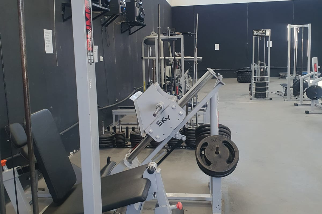 Imagem da estrutura da academia