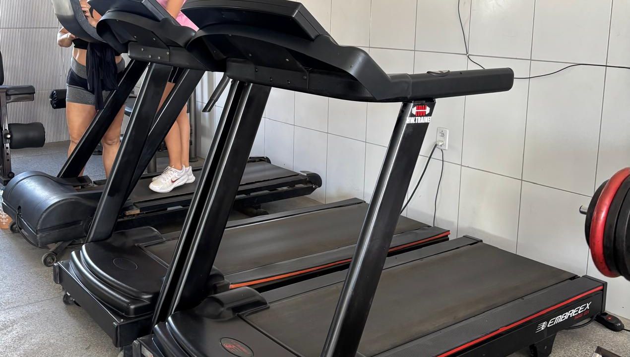 Imagem da estrutura da academia