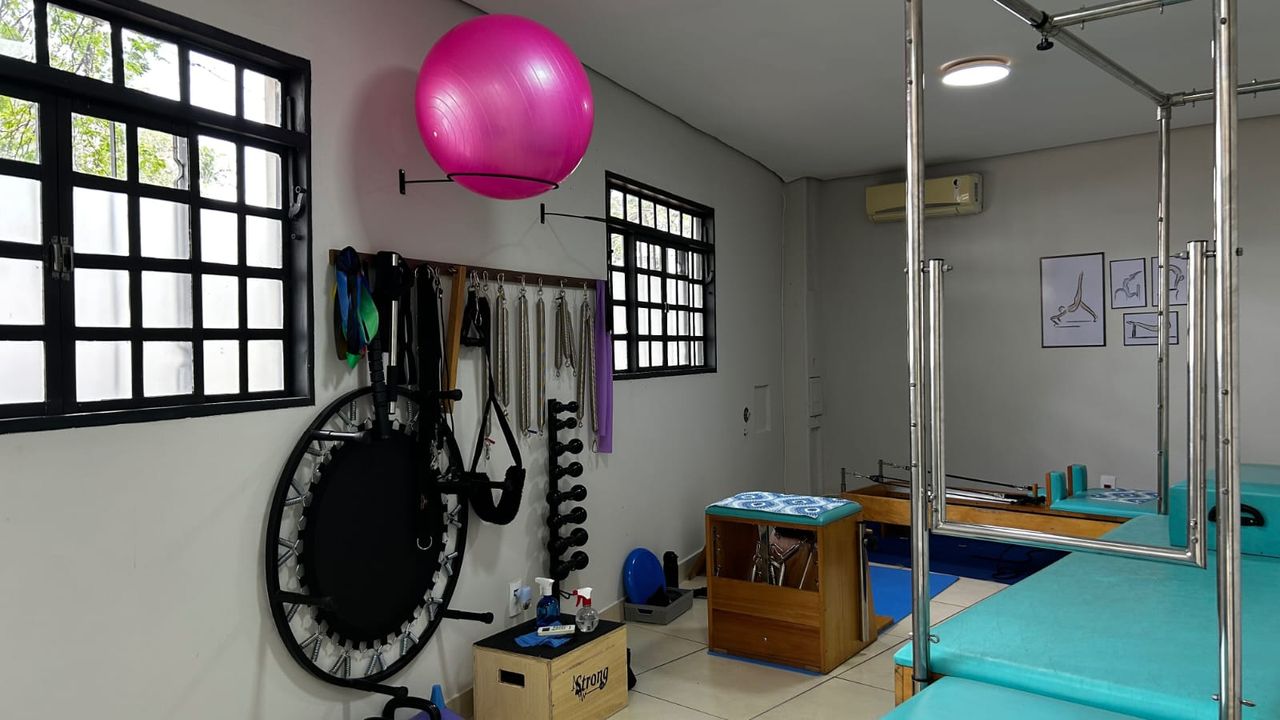 Imagem da estrutura da academia