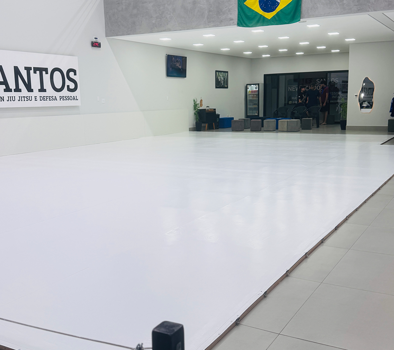 Imagem da estrutura da academia