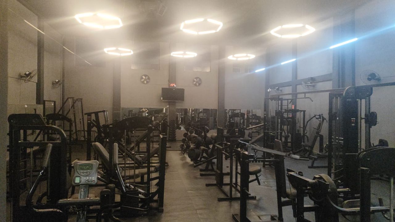 Imagem da estrutura da academia