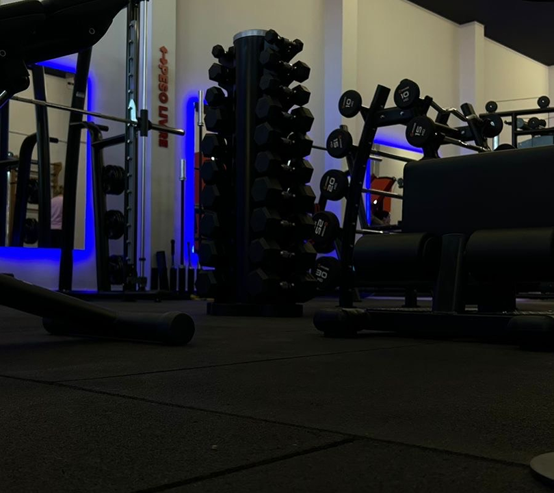 Imagem da estrutura da academia