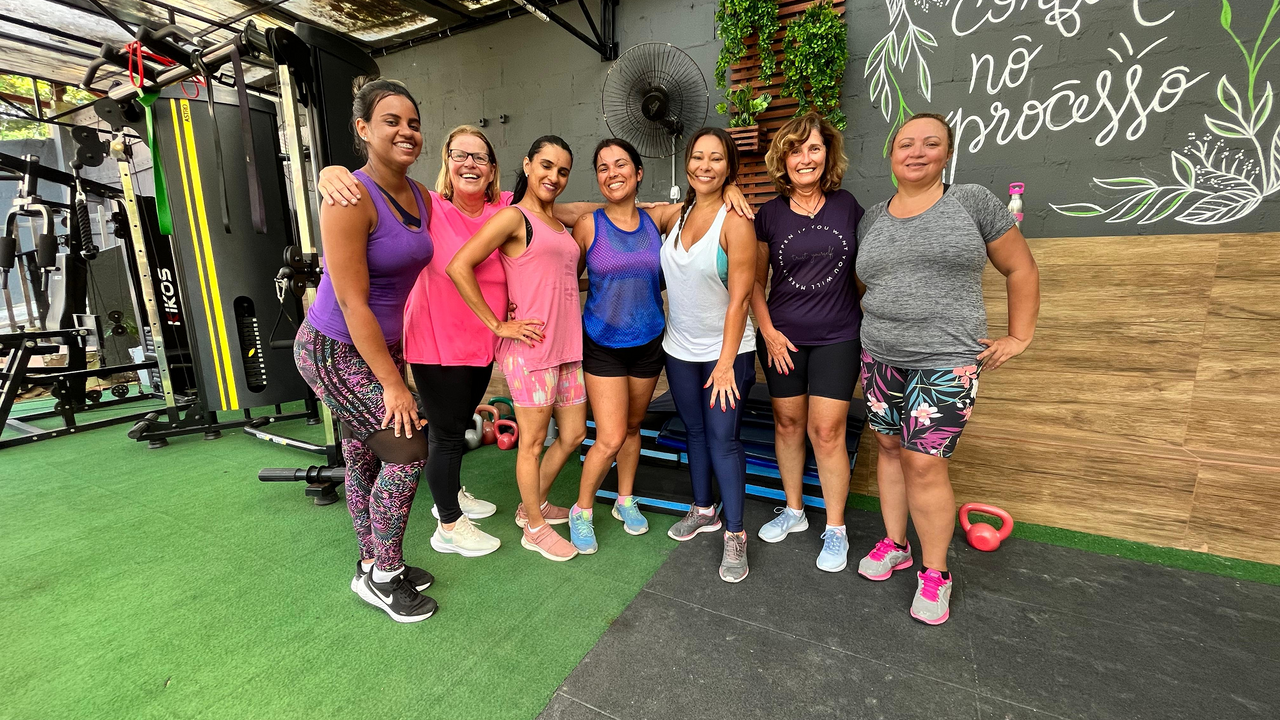 Imagem da estrutura da academia