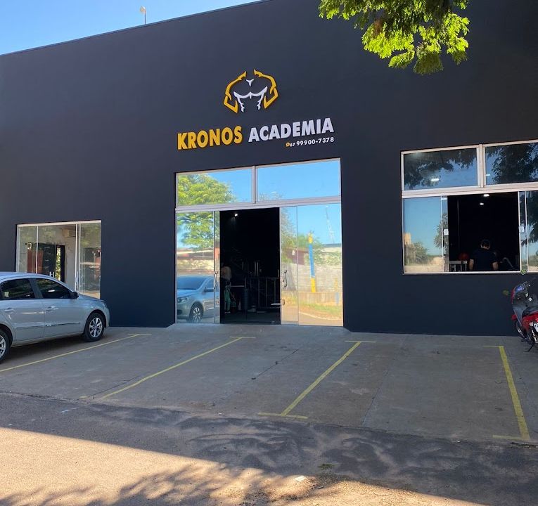 Imagem da estrutura da academia