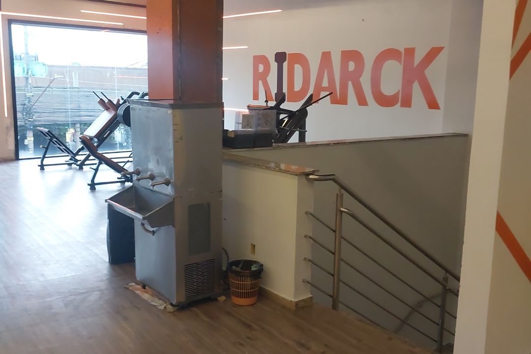 Imagem da estrutura da academia