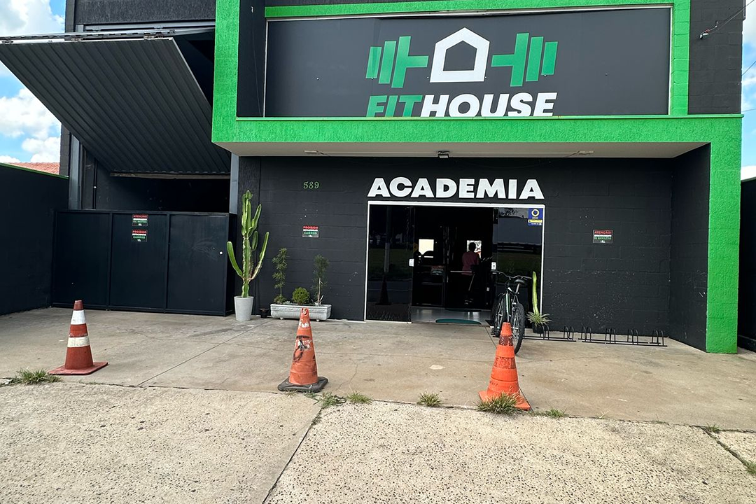 Imagem da estrutura da academia