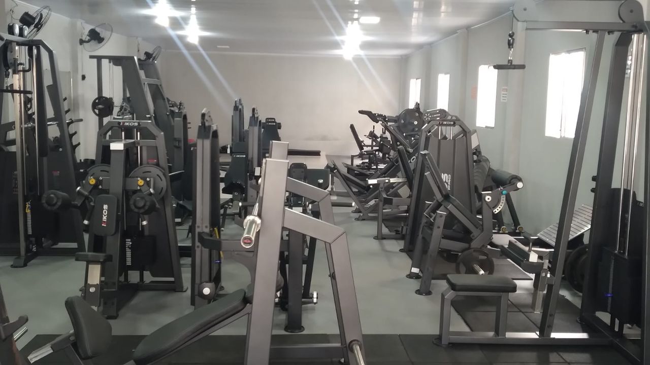 Imagem da estrutura da academia