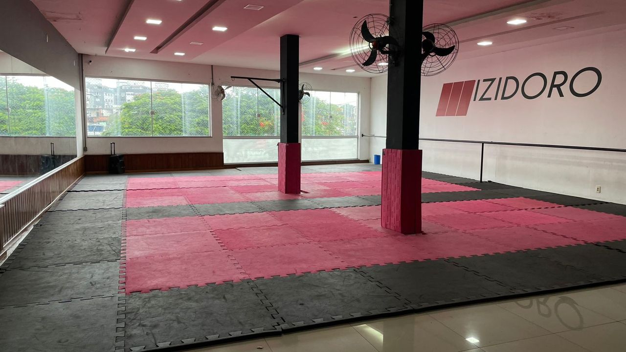 Imagem da estrutura da academia