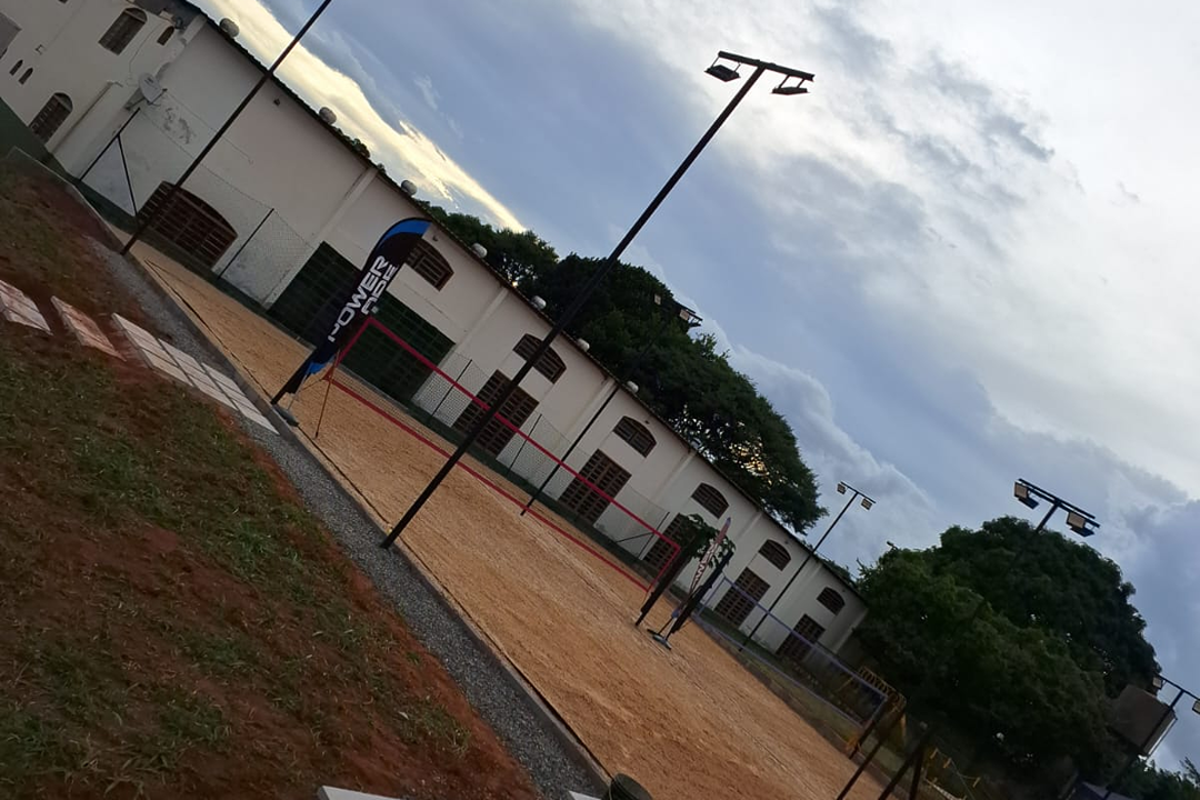 Imagem da estrutura da academia