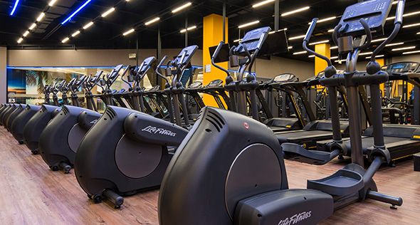 Imagem da estrutura da academia