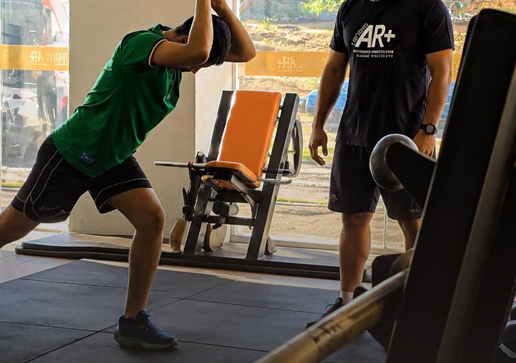 Imagem da estrutura da academia