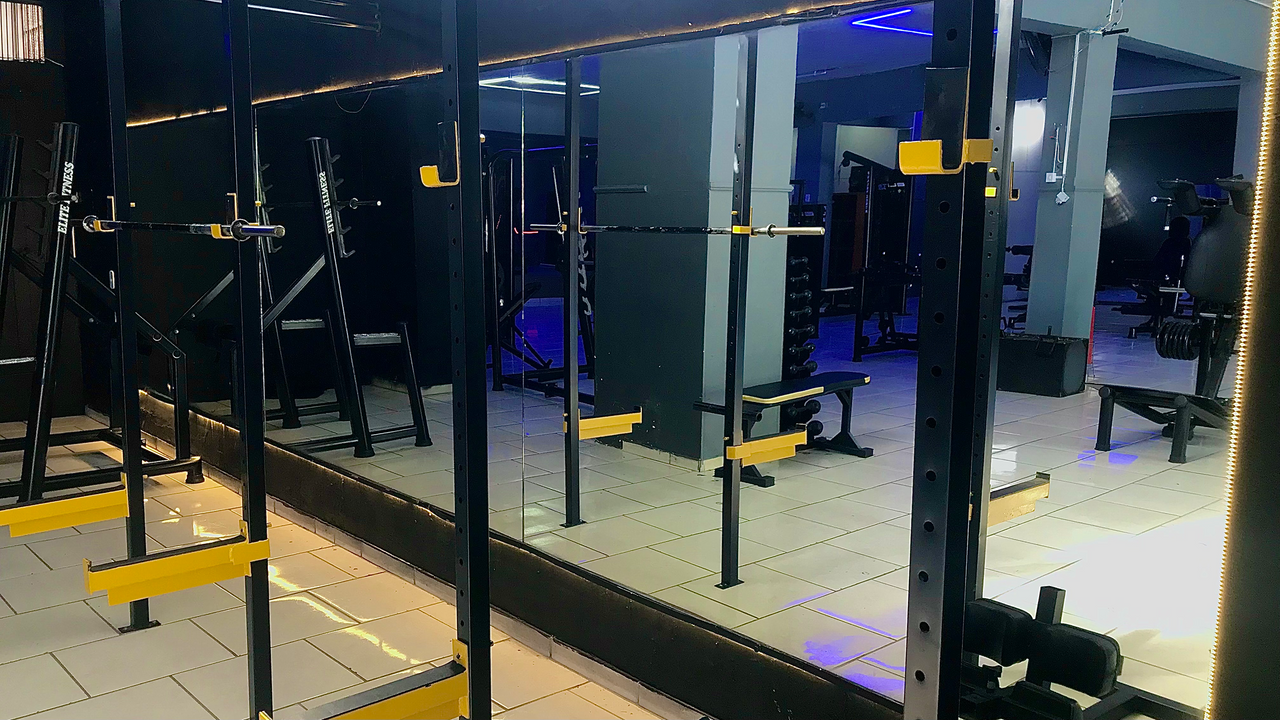 Imagem da estrutura da academia