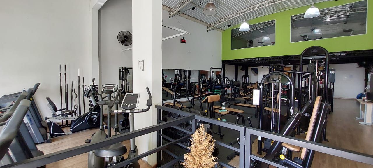 Imagem da estrutura da academia