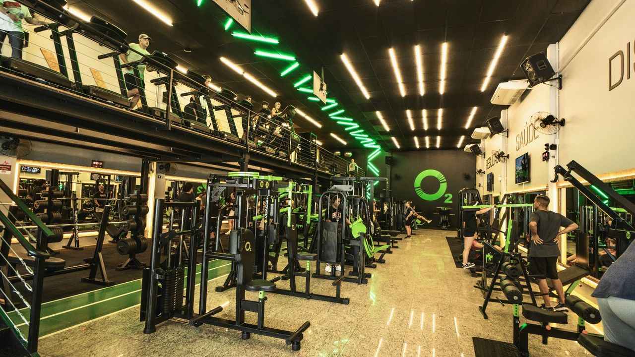 Imagem da estrutura da academia