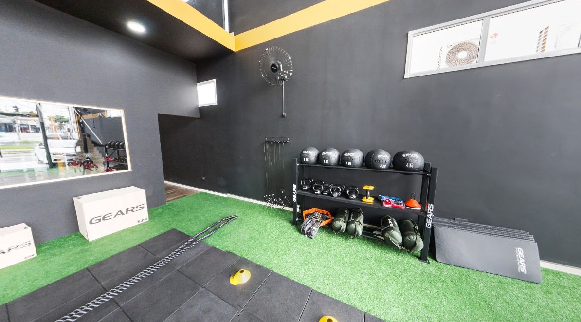 Imagem da estrutura da academia