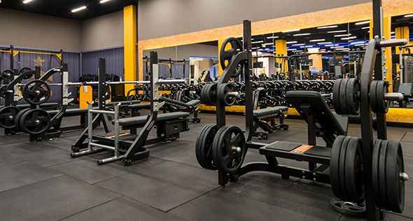 Imagem da estrutura da academia