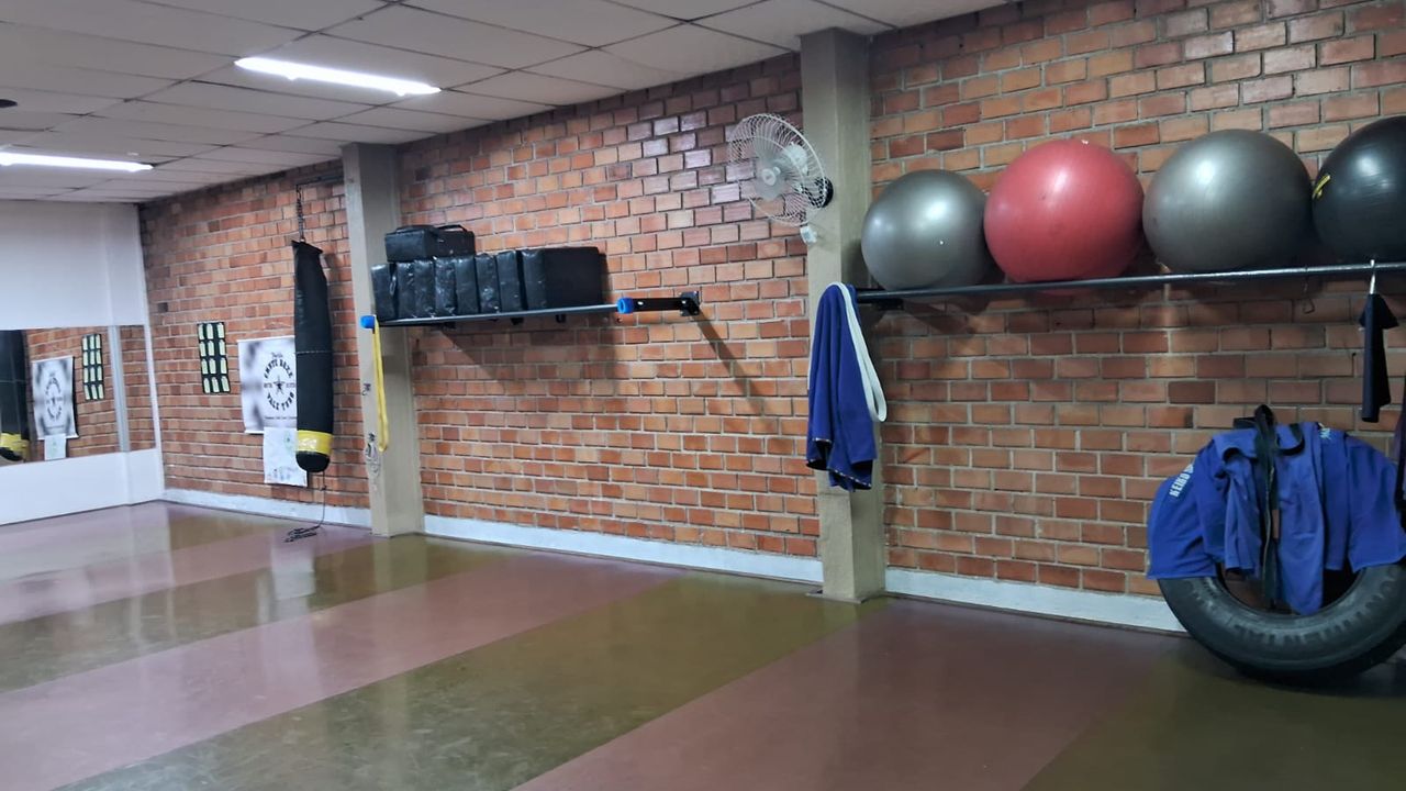 Imagem da estrutura da academia