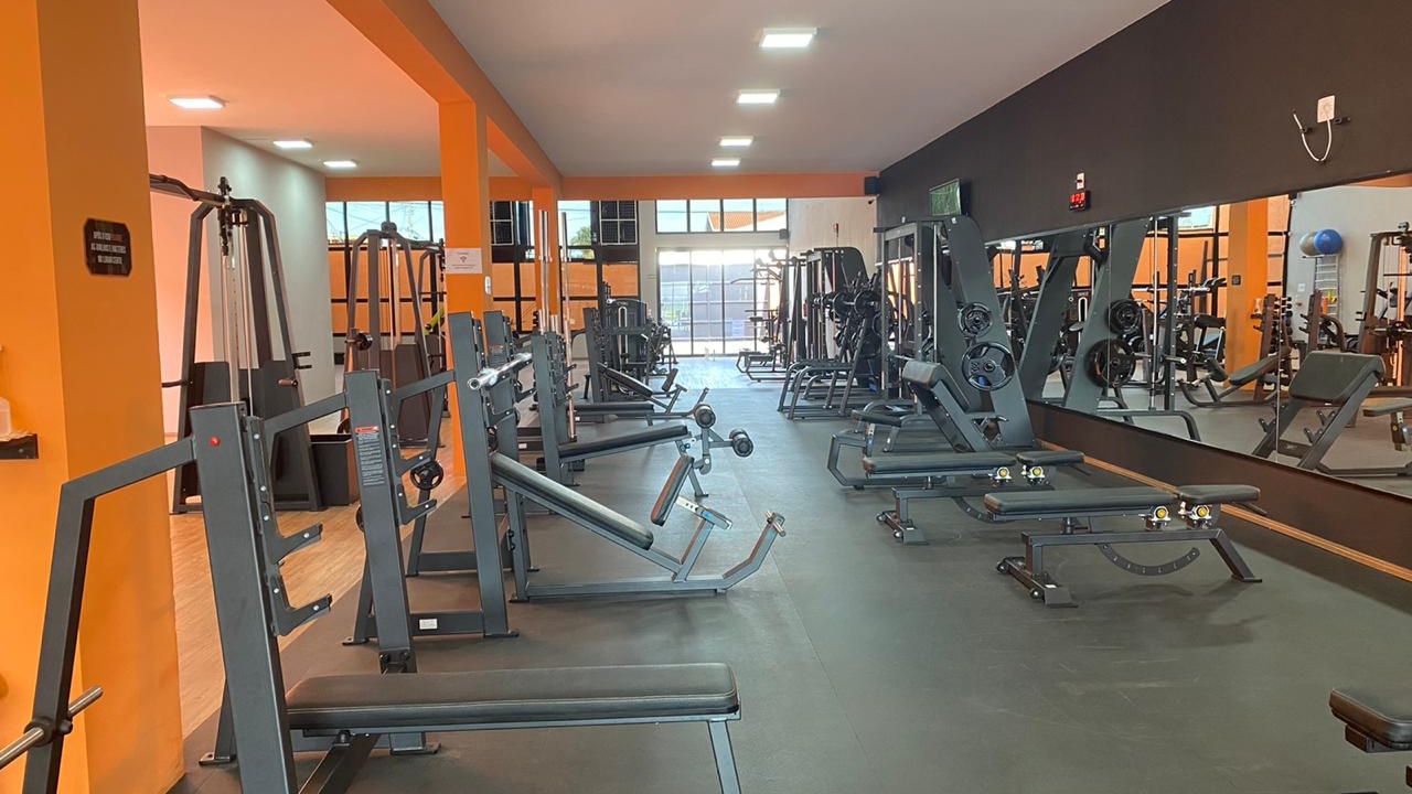 Imagem da estrutura da academia