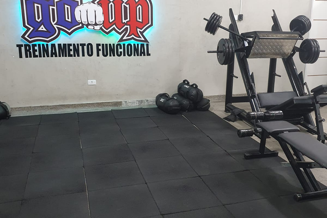 Imagem da estrutura da academia