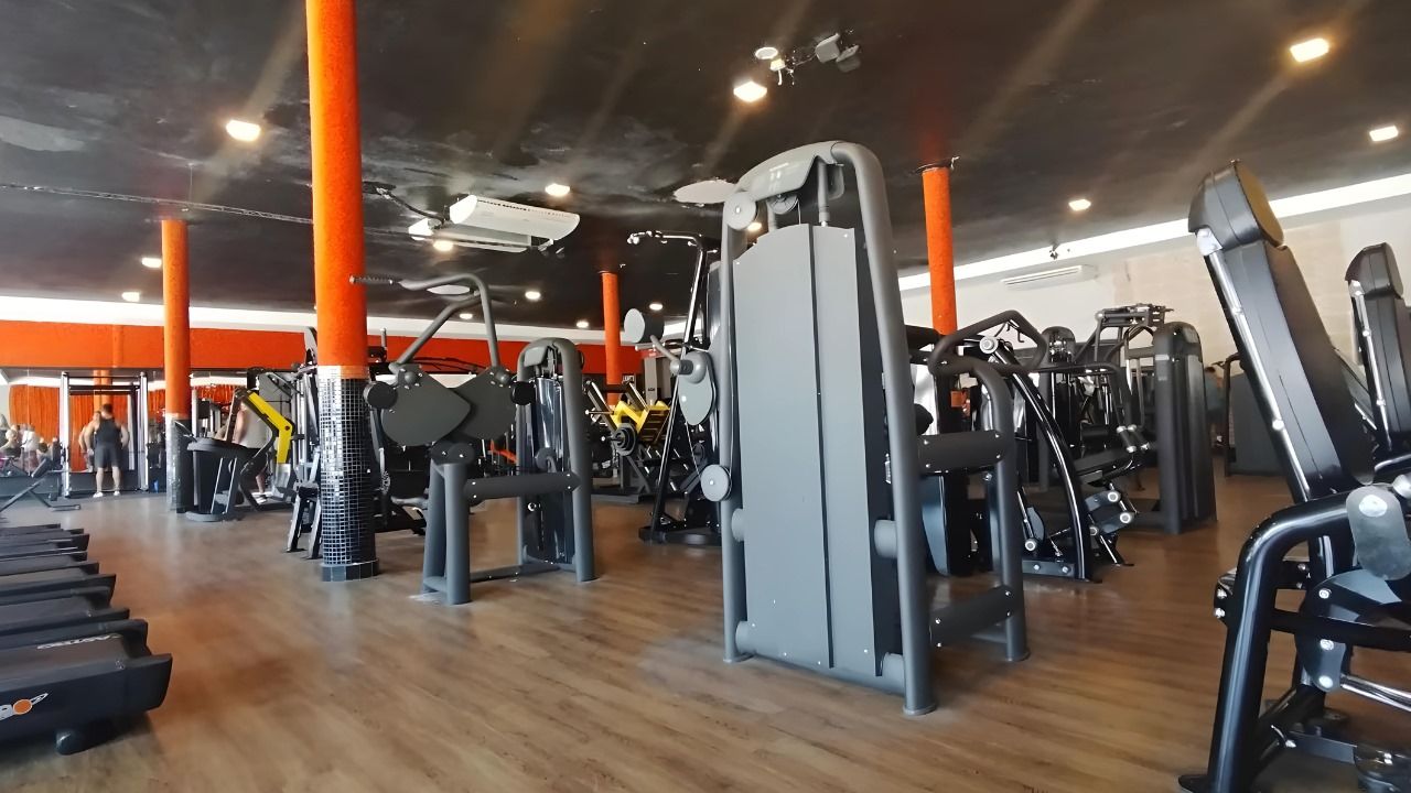 Imagem da estrutura da academia