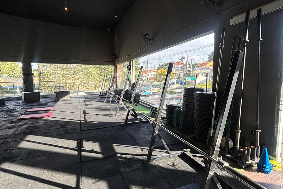 Imagem da estrutura da academia