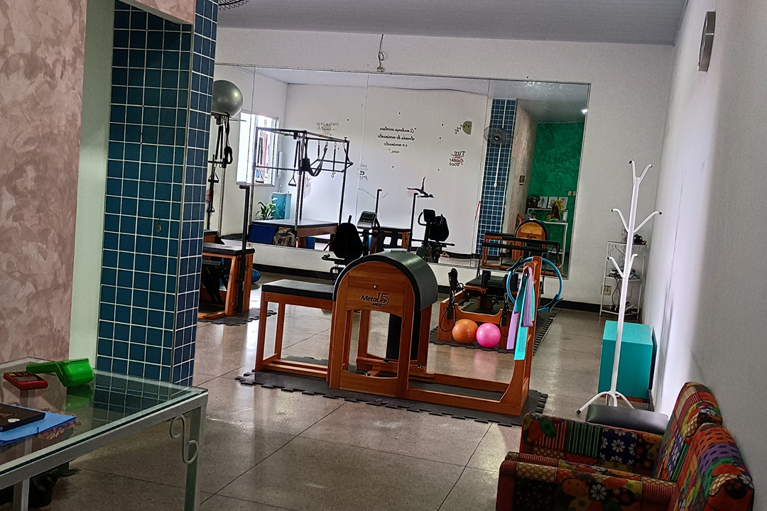 Imagem da estrutura da academia