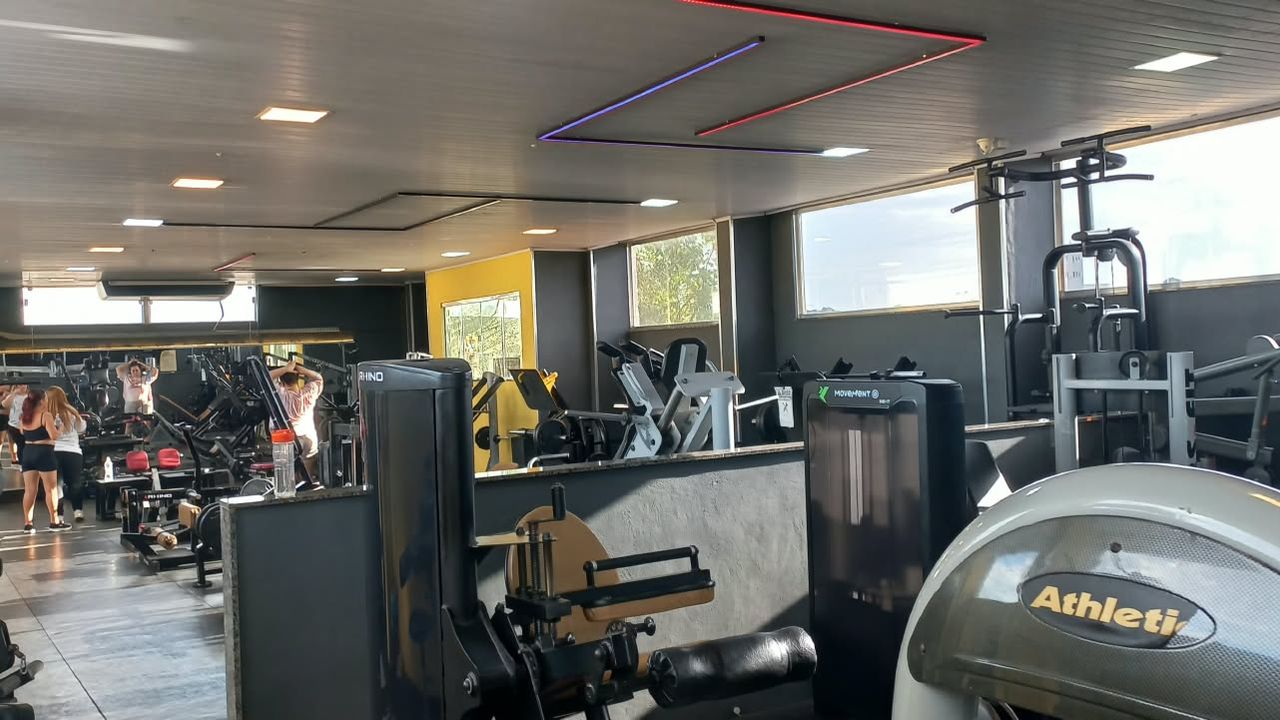 Imagem da estrutura da academia