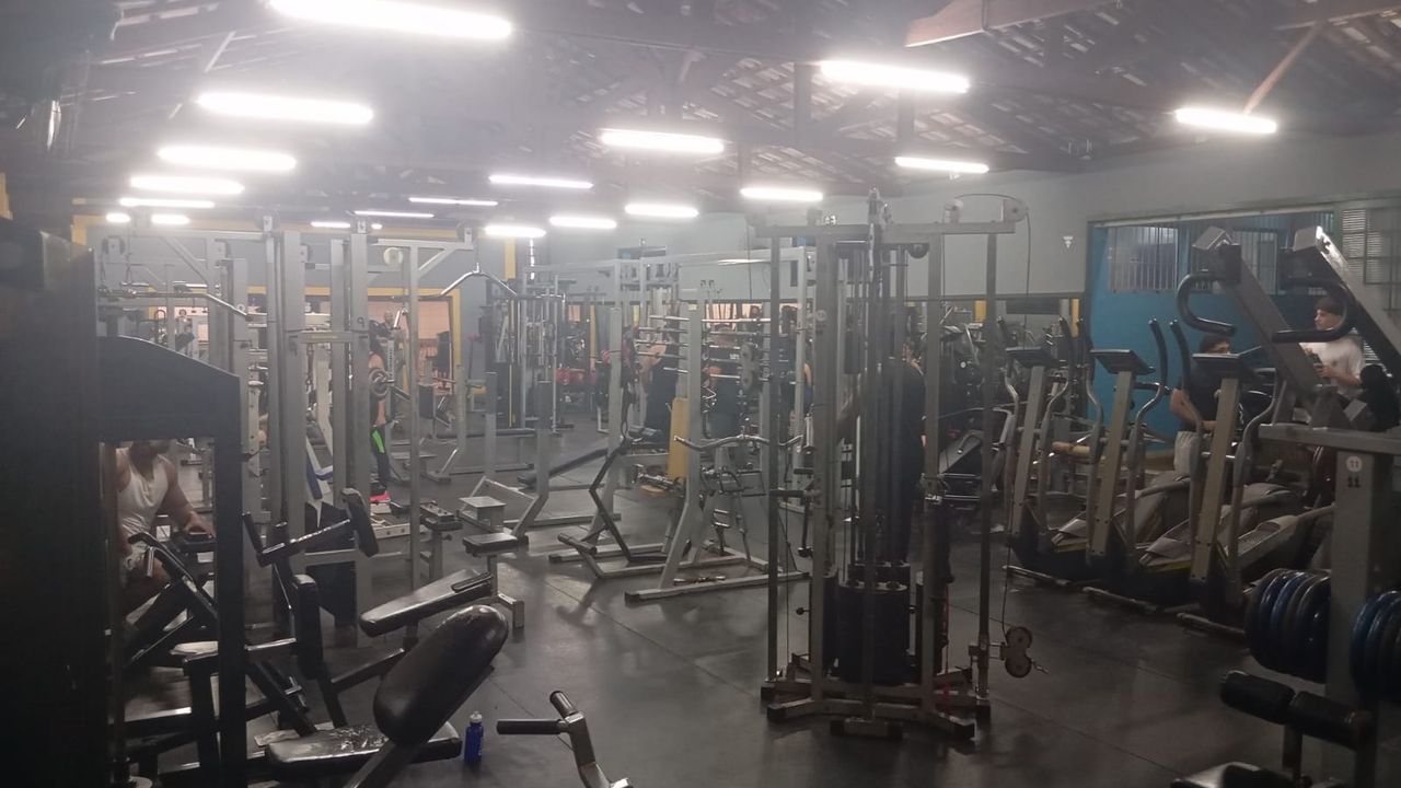 Imagem da estrutura da academia