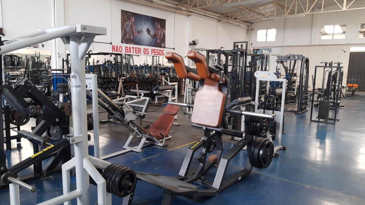 Imagem da estrutura da academia