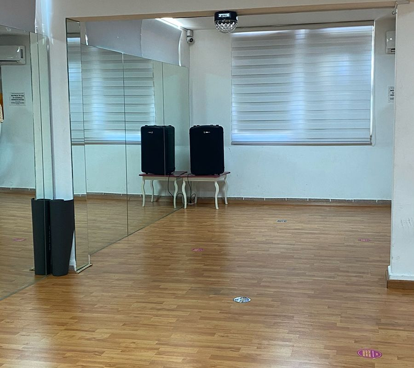 Imagem da estrutura da academia