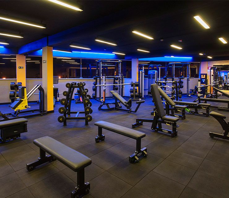 Imagem da estrutura da academia