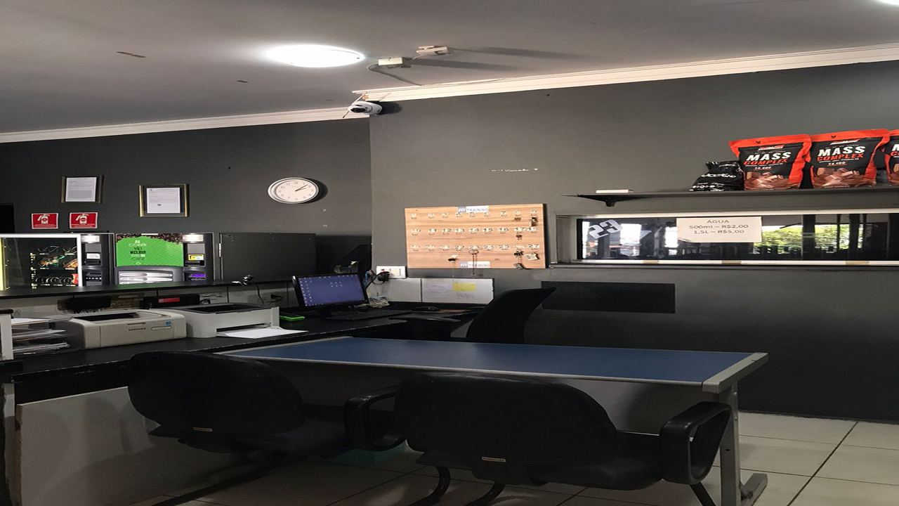 Imagem da estrutura da academia