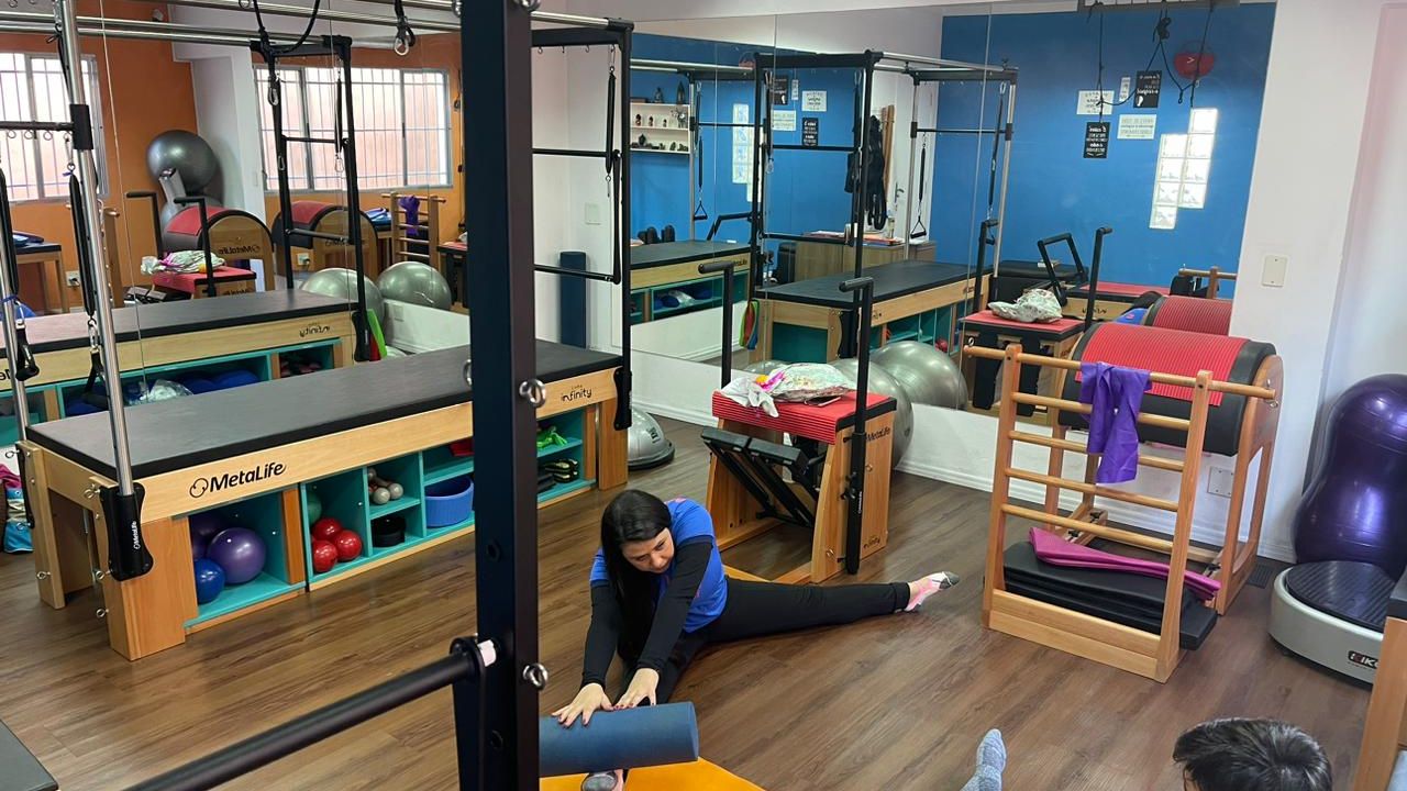 Imagem da estrutura da academia